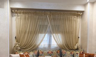 Salón Marroquí Beige y Multicolor