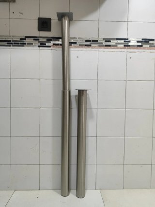 Barra con patas regulables (opción solo patas)