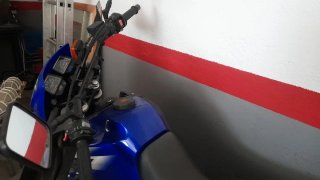 Yamaha XT 600E Azul