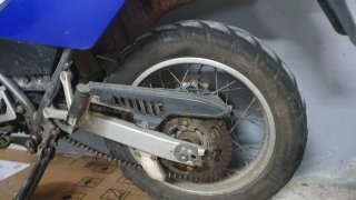 Yamaha XT 600E Azul