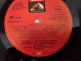 Vinilo Cantos de España - Victoria de los Ángeles