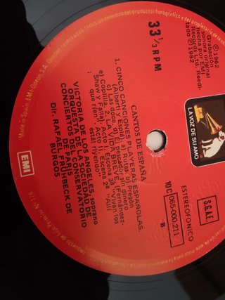 Vinilo Cantos de España - Victoria de los Ángeles