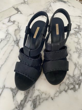 Sandalias Bimba y Lola Tacón 10,5 Azul