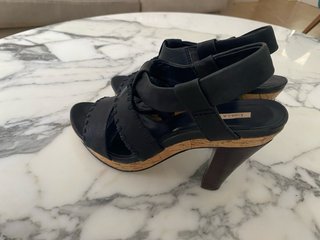 Sandalias Bimba y Lola Tacón 10,5 Azul