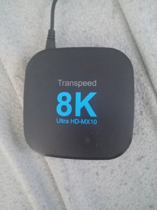 Transpeed 8K Ultra HD-MX10 Caja Android
