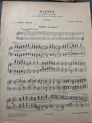 Partituras Arpa - Música Clásica