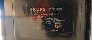 Cafetera Nespresso Krups Vertuo XN9
