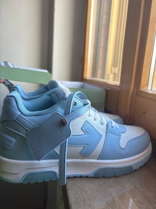 Off-White Scarpe Blu e Bianche Taglia 43