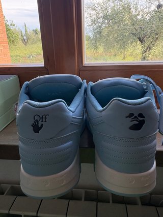 Off-White Scarpe Blu e Bianche Taglia 43