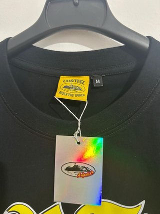 Camiseta Corteiz Negra Talla M