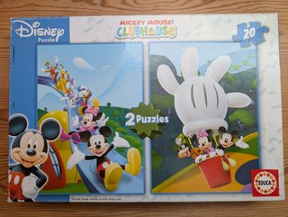 Puzzles Disney Mickey Mouse Clubhouse 20 piezas de segunda mano