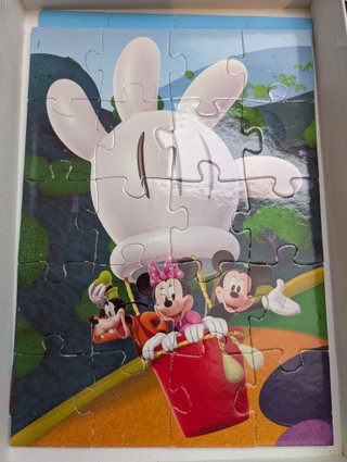 Puzzles Disney Mickey Mouse Clubhouse 20 piezas de segunda mano