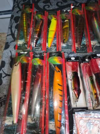 super Lote 205 Artículos de Pesca