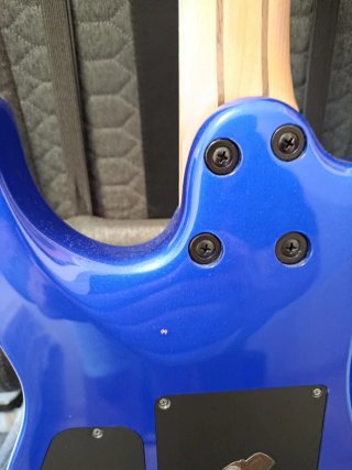 Guitarra Jackson Pro plus azul