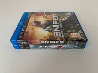 Sniper y Sniper 2 PS3 (PlayStation 3) Completos