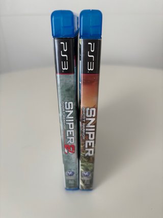 Sniper y Sniper 2 PS3 (PlayStation 3) Completos