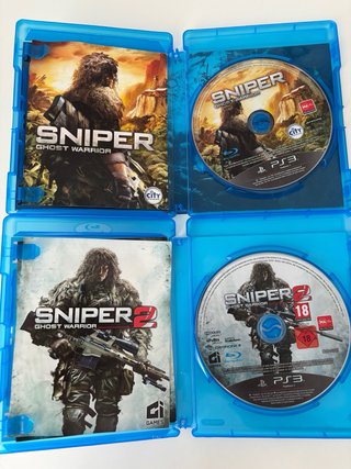 Sniper y Sniper 2 PS3 (PlayStation 3) Completos