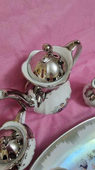 Servizio Caffè Vintage Bavaria con Vassoio