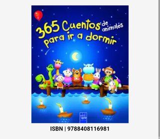 Libro 365 cuentos de animales para ir a dormir