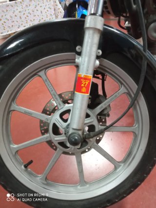 Yamaha Custom Moto Negra