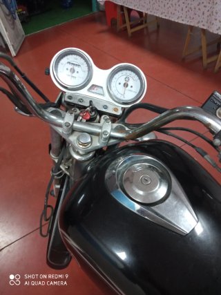 Yamaha Custom Moto Negra