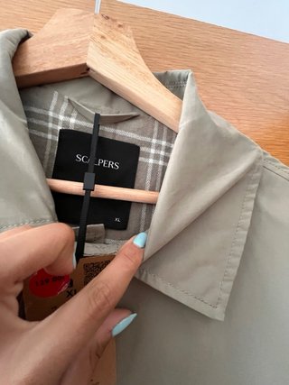 Gabardina Scalpers beige