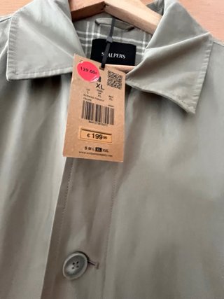 Gabardina Scalpers beige