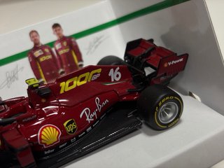 Bburago F1 Charles Leclerc SF1000 Ferrari 1:43