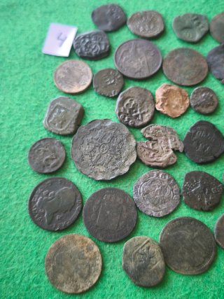 Lote monedas maravedís y más épocas ( 4 )