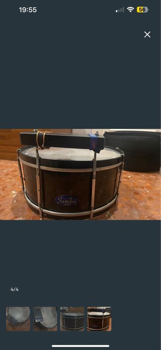 Caja Redoblante Samba