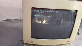 Ordenador Amstrad PC 1512 + Impresora