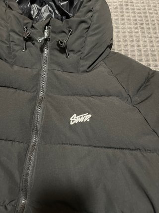 Chaqueta Invierno Negra Pull&Bear