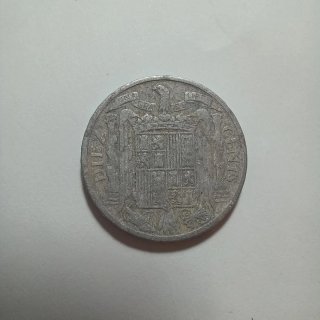 Lote 15 monedas aluminio.10 y 5 cts 1941(S.escasa)