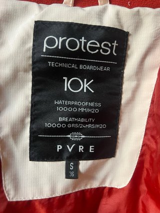 Anorak Esquí Protest Talla S