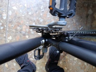 Bicicleta Paseo Btwin Negra