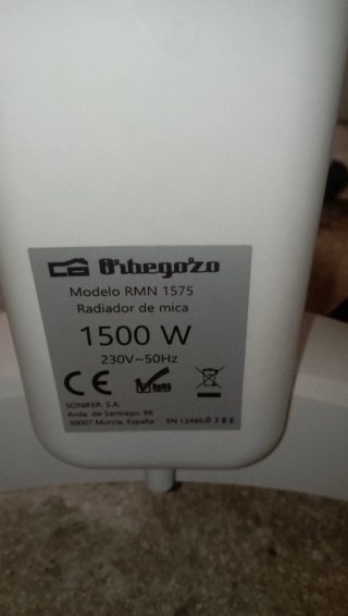 Radiador de mica