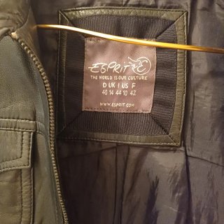 Chaqueta Biker Piel Espíritu T.42/40