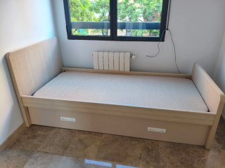 Estructura cama 190x90 con cajones