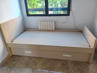 Estructura cama 190x90 con cajones