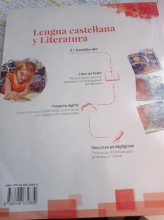 Lengua castellana y Literatura 2o Bachillerato