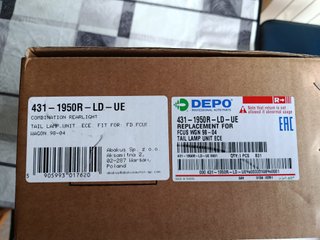 Faro trasero derecho Ford Focus Wagon