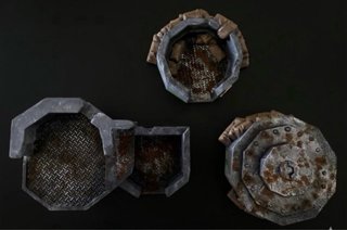 Búnker Warhammer Escenografía Pintada