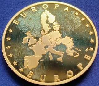 Medalla Vaticano Transición al Euro - Año 2001