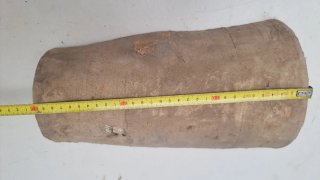 Tejas árabes de barro.