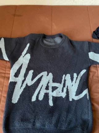 Jersey Invierno Negro y Gris