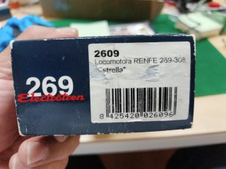 Electrotren 269 Estrella 2609D