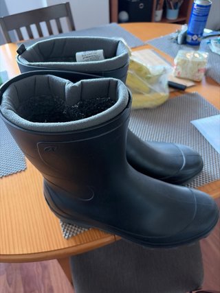 Botas de invierno forradas negras