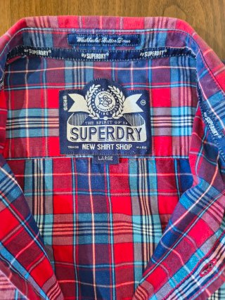 Superdry shirt, camicia Uomo Maniche Corte