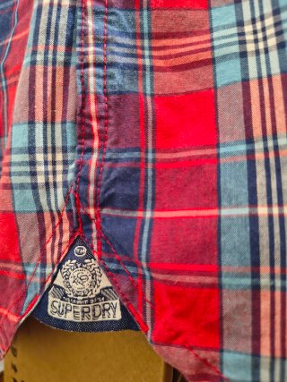 Superdry shirt, camicia Uomo Maniche Corte