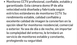 Cámara Vigilancia Profesional KMOON HD